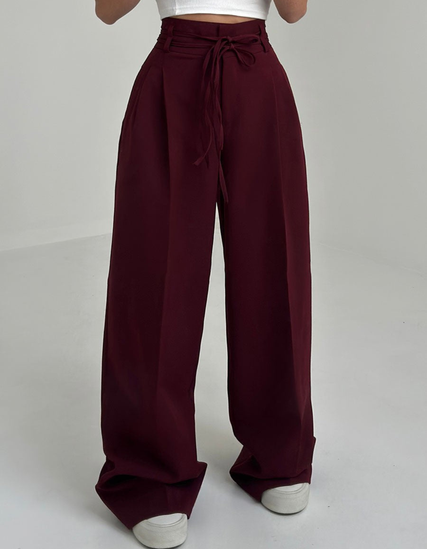 Vittoria – Elegancka sylwetka – Spodnie z wysokim stanem