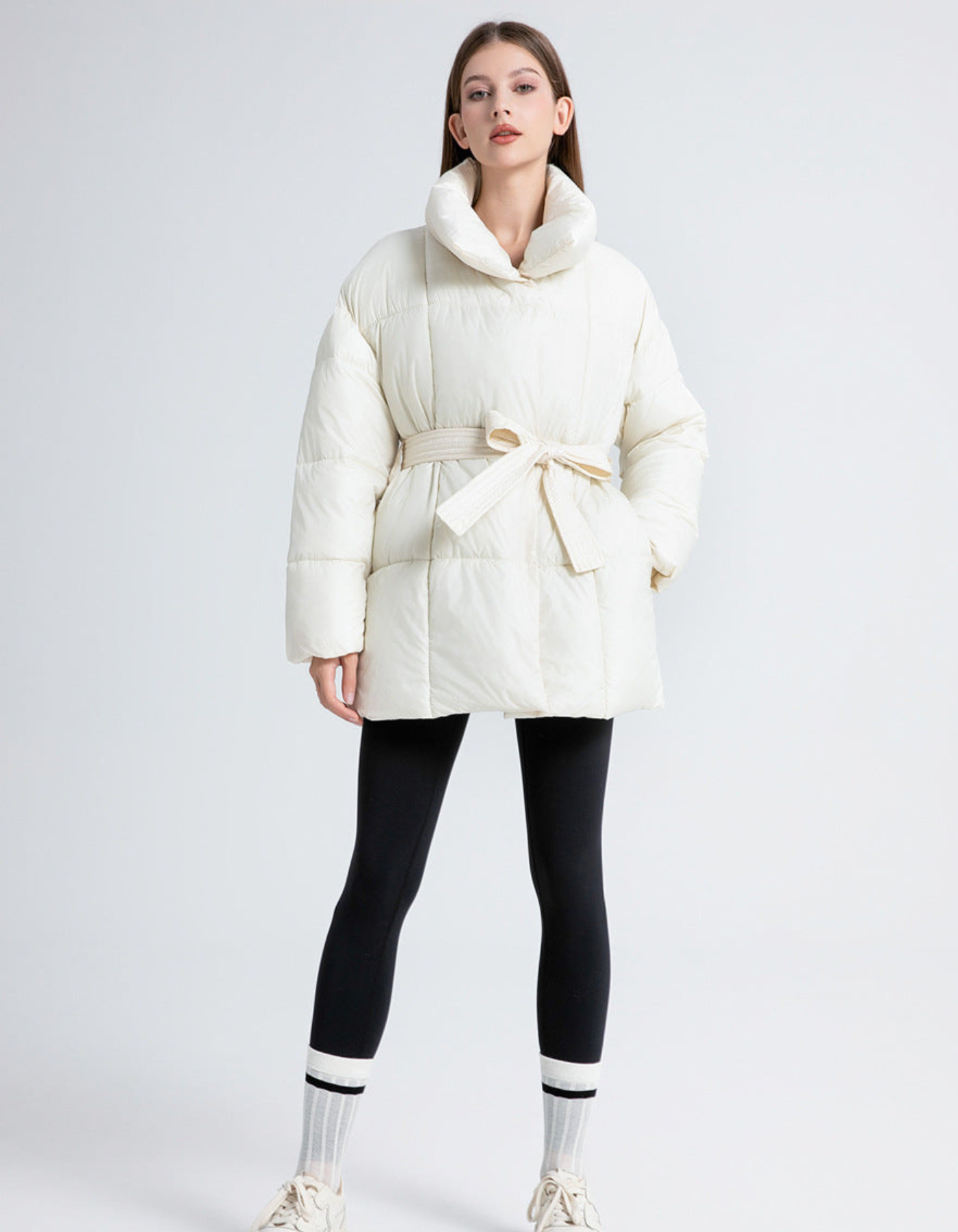 Valentina – Elegancka sylwetka – Kurtka puchowa