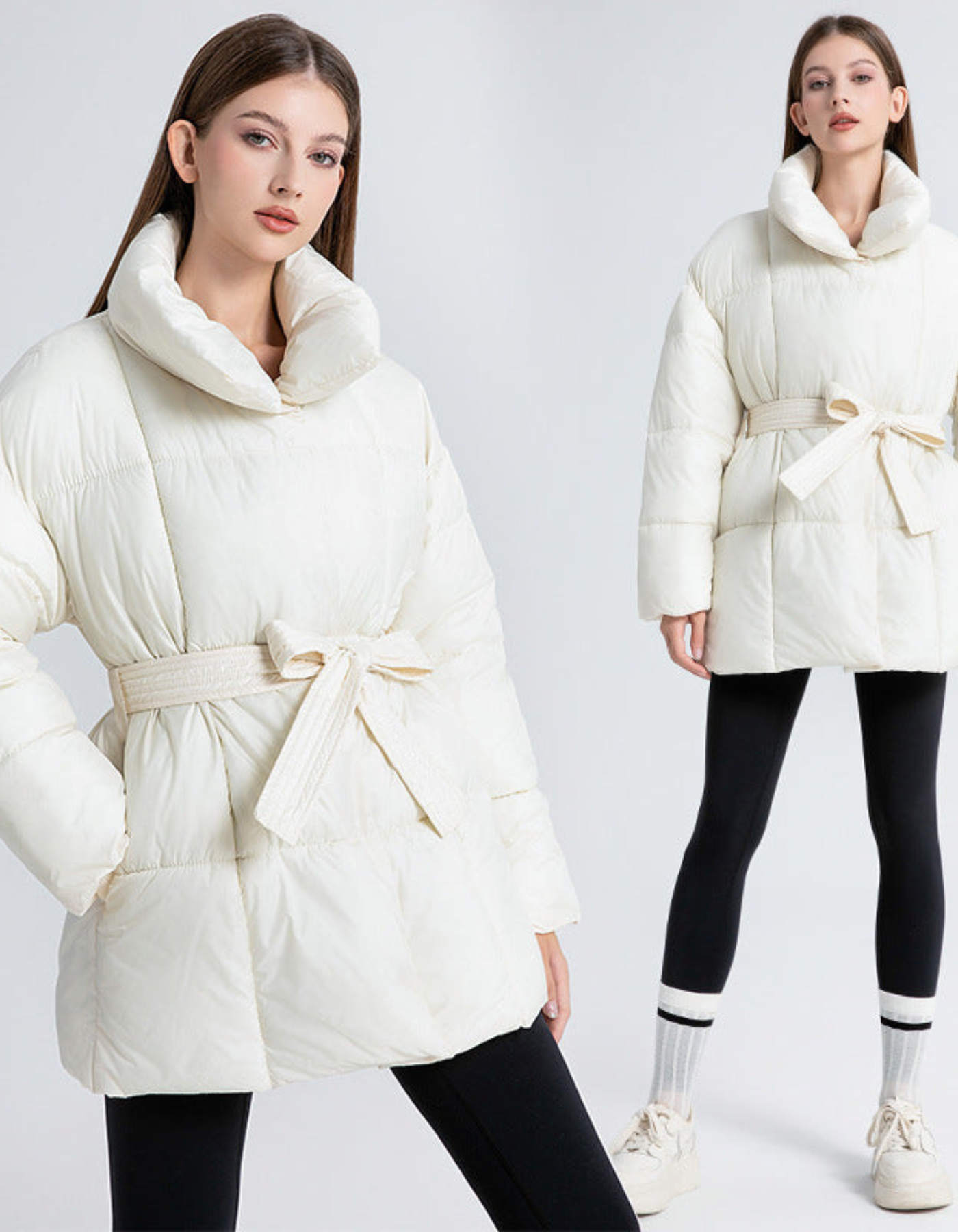 Valentina – Elegancka sylwetka – Kurtka puchowa