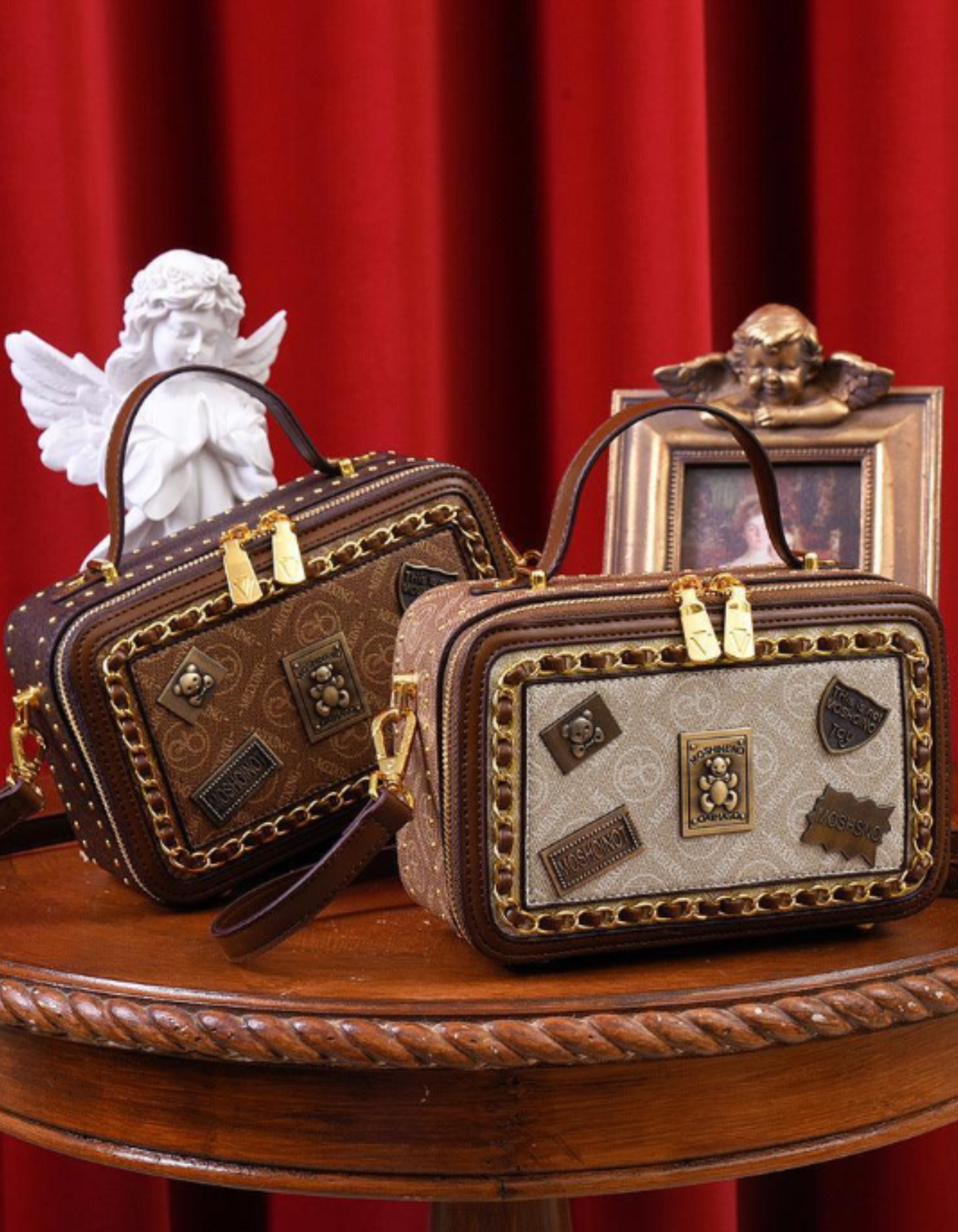 Celestia – Vintage patchwork charm – Torba na ramię