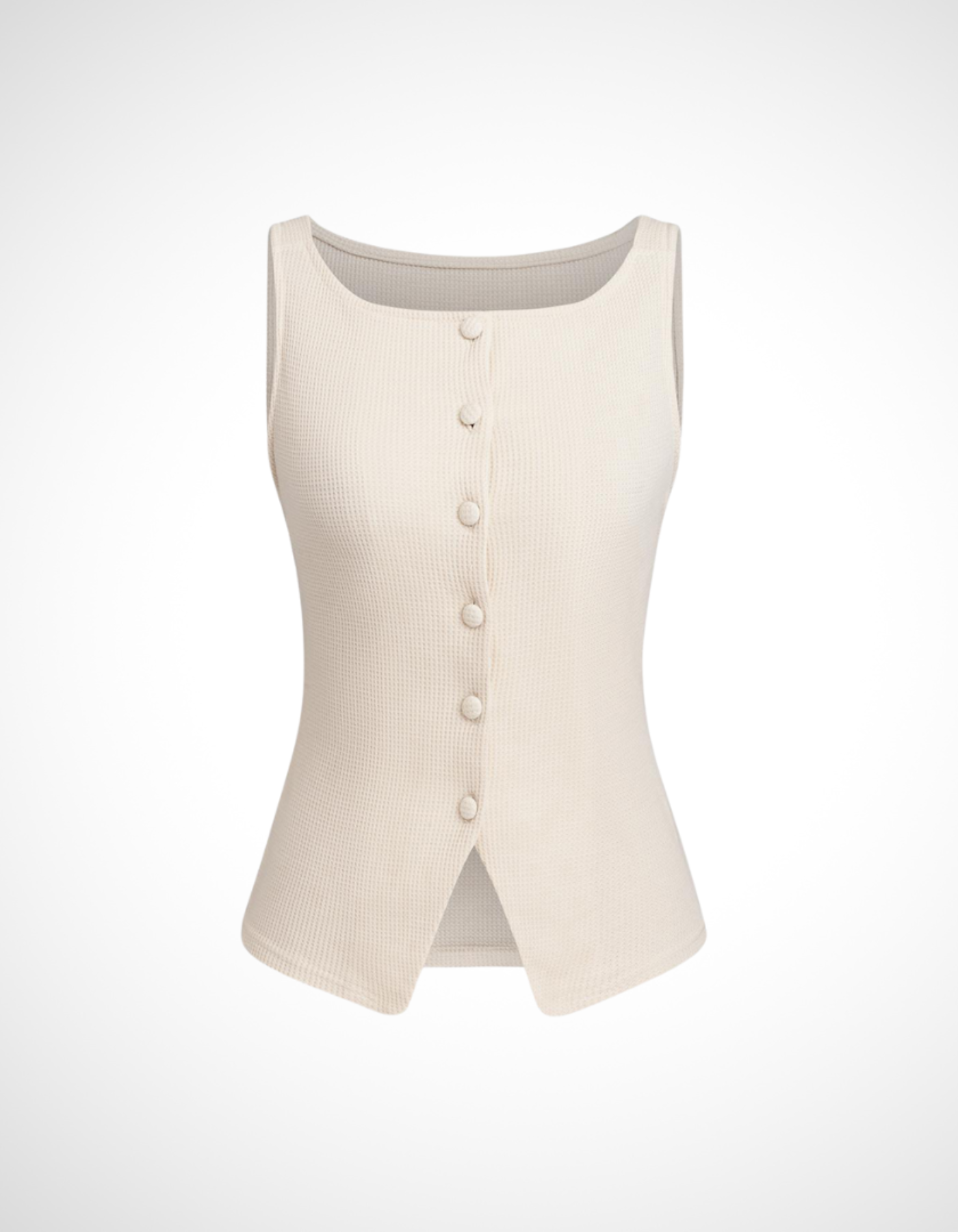 Elaria – Teksturowana elegancja – Bezrękawnik