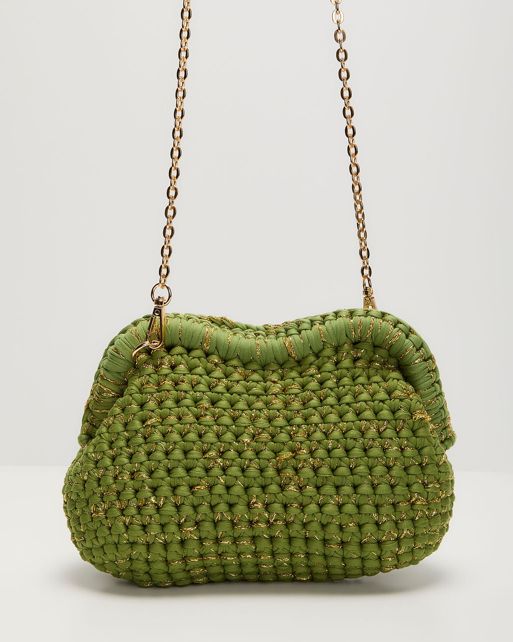 Serena melanżowa szydełkowa kopertówka-pouch