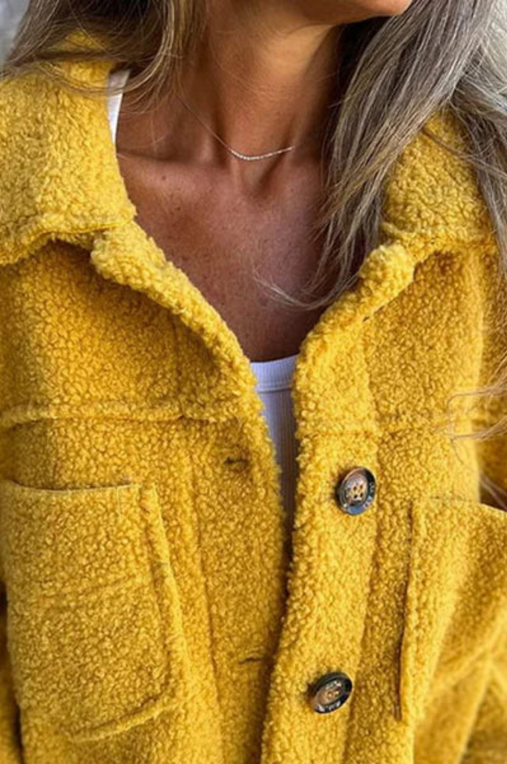 Joanna – Przytulny dotyk – Kurtka teddy