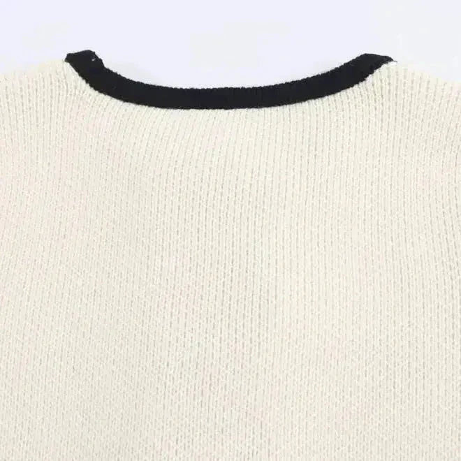 Josette – Akcenty kokardkowe – Elegancki kardigan