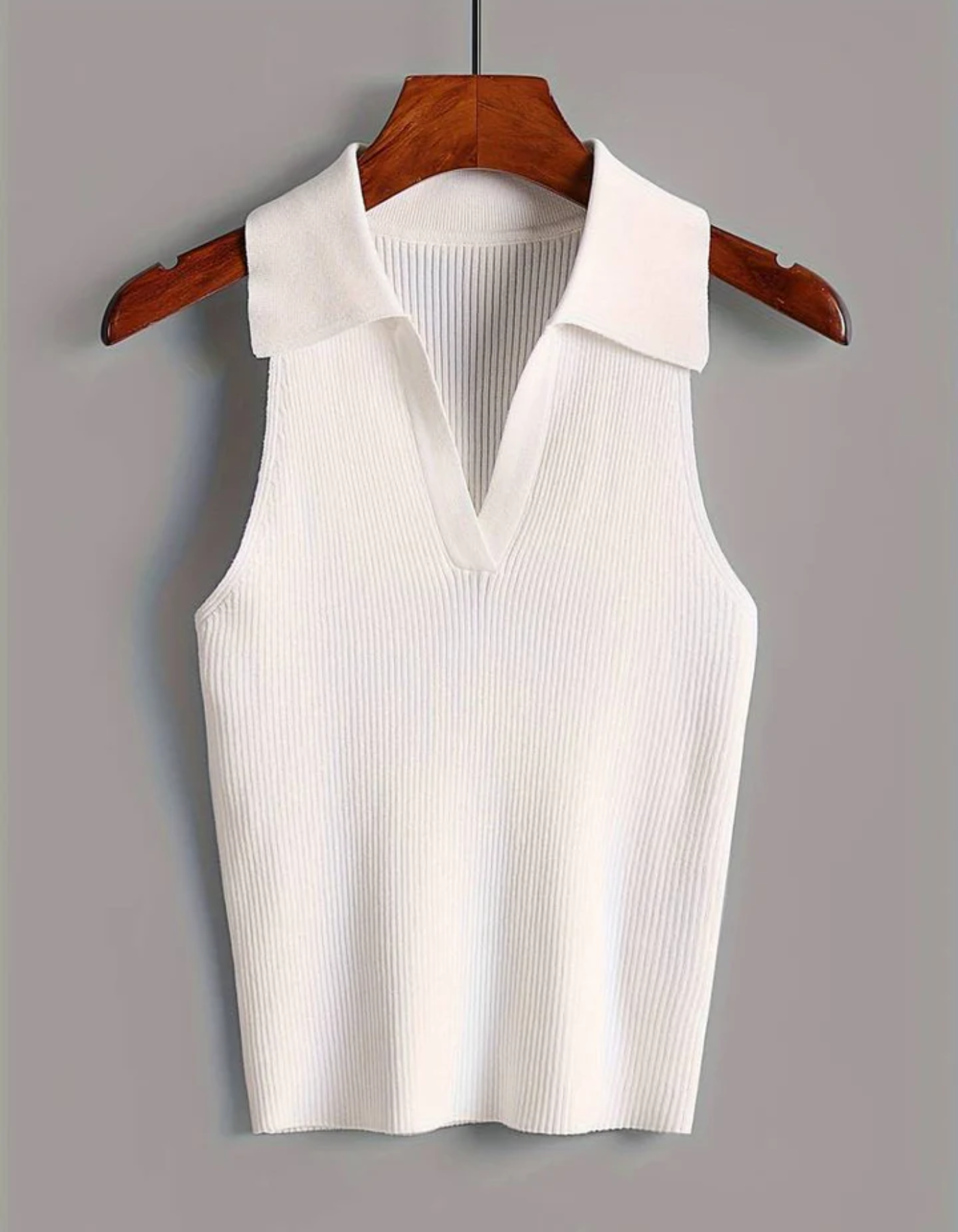 Lara – Elegancki wzór w prążki – Koszulka polo